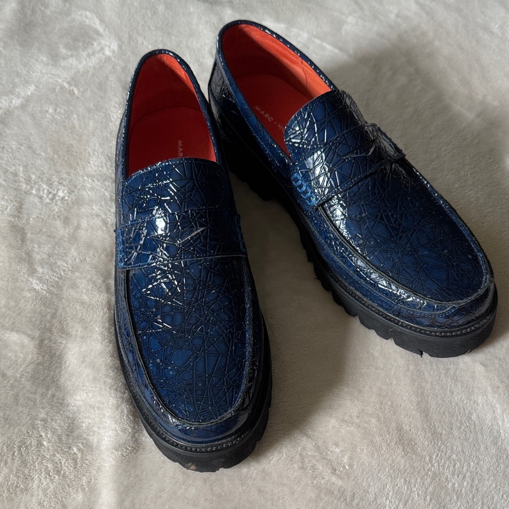 Elegant Navy Loafers for Men